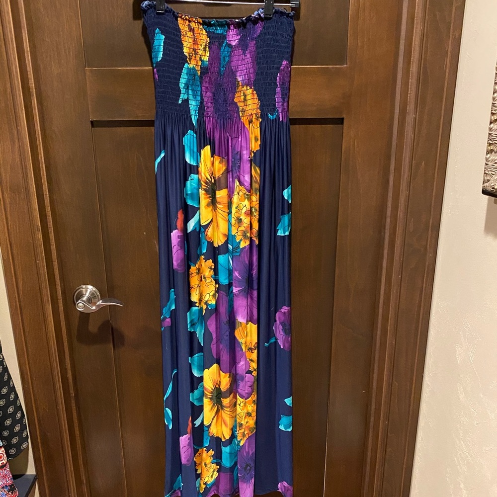 Strapless Maxi Dress